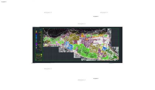 نقشه اتوکد منطقه 22 تهران